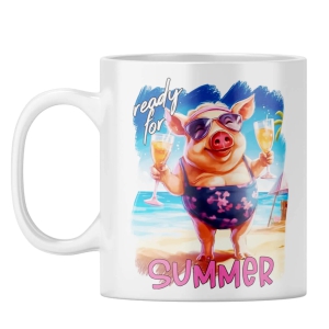 Ready for Summer Coffee Mug-White