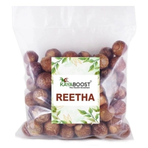 KAYABOOST Dried Reetha Nuts/Whole/Soapnuts for Hair, 100% Natural (Raw form) (200 g)