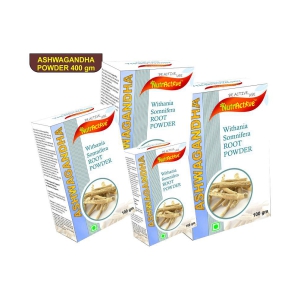 NutrActive Organic Ashwagandha Powder 400 gm