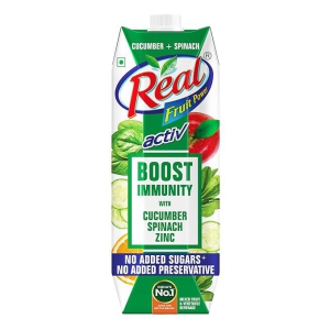 REAL ACTIVE JUICE MF CUCUMBER 1LTR