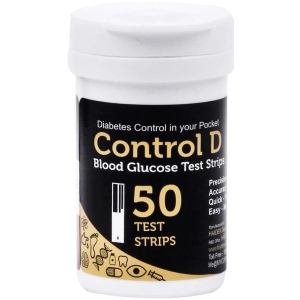 Control D 50 Sugar test Strips Expiry March 2024