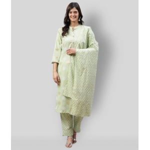 jc4u-sea-green-straight-cotton-womens-stitched-salwar-suit-pack-of-1-l