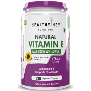 HEALTHYHEY NUTRITION Natural Vitamin E from Sunflower D-Alpha 10 mg