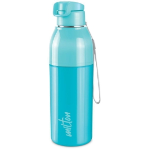 Milton - STEEL CONVEY 600,CYA Cyan School Water Bottle 520 mL ( Set of 1 ) - Cyan