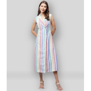 StyleStone - Multicolor Cotton Women's Fit & Flare Dress ( Pack of 1 ) - None