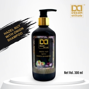 Dream Attitude Hazelnut with Onion Shampoo - Nourish, Revitalize, and Grow Naturally [300ml]