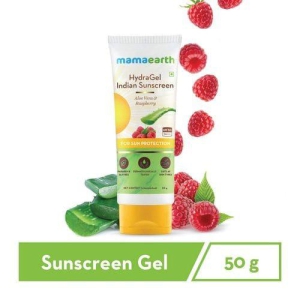 mamaearth-hydragel-indian-sunscreen-spf-50-with-aloe-vera-raspberry-for-sun-protection-50gm