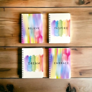 A5 Journaling Spiral Diary & Planner: Single Line, 168 Pages | Stay Organized and Inspired-DREAM