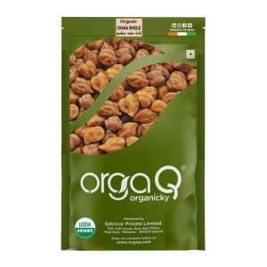 OrgaQ Organicky Organic Black Chana Whole