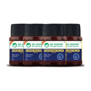 Dr. Vaidya's Rumox Pain Relief Balm -Pack of 4