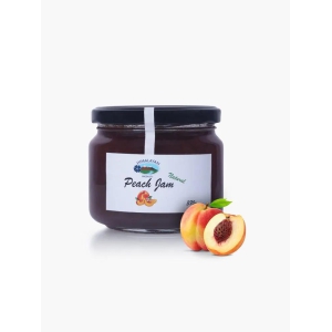 Premium Himalayan Peach Jam - Artisan Crafted, Chemical-Free & Locally Sourced-370 g (Pack of 1)