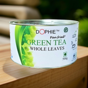 Dophie Green tea  Whole leaves (Unflavoured) 500g