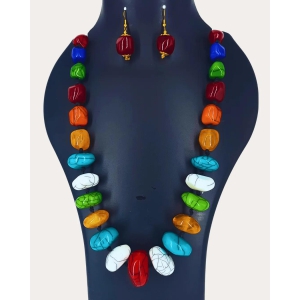 G beaded Multi Necklace