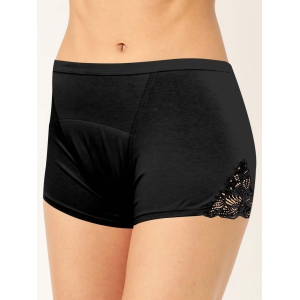 Women Boyshorts Lenzing Modal A Lace Period Underwear