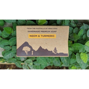 AAROHIs Neem and Turmeric Handmade Soap