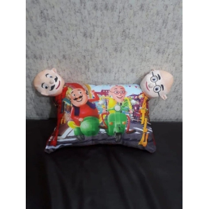 kids-cartoon-face-pillow-motu-patlu-scooter-11x17-1-piece-colorful