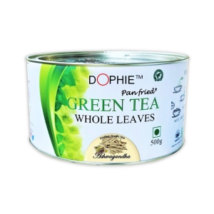 Dophie Ashwagandha Cardamom Green tea  Whole leaves 500g