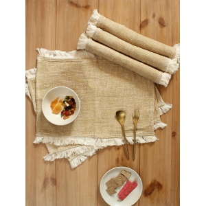 Matsya Vala Placemat (Beige)