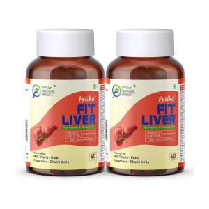 Fytika Fit Liver (Liver Detox Supplement)- 2x60 Tabs (Pack of 2)