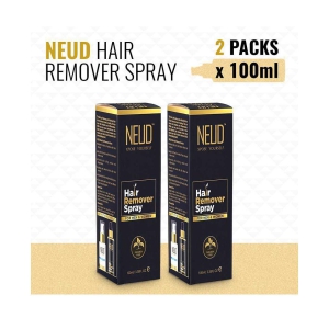 NEUD Hair Remover Spray for Men and Women - 2 Packs (100ml Each)