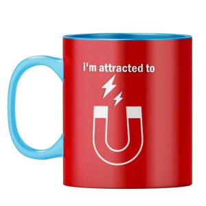 Im Attracted to You Coffee Mug-Light Blue