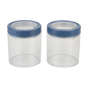 Jaypee Plus Seal IT 750 ml Polycarbonate Food Container Set of 2 750 mL - Navy Blue