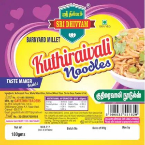 SRI DHIVYAM KUTHIRAIVALI NOODLES 180GM