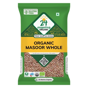 24 mantra MASOOR WHOLE 500 G