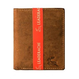 Leaderachi Genuine Leather RFID Protected Premium Wallet for Men's.