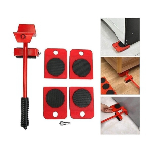 Furniture Lifter/Shifter ToolFurniture Shifting Tool Heavy Furniture Appliance Lifter and Mover Tool Set Easy Convenient Moving Tools Heavy Move Furniture Can Easily Lift Heavy - Red