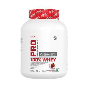 GNC PP 100% Whey Protein Powder Strawberry 4 lbs