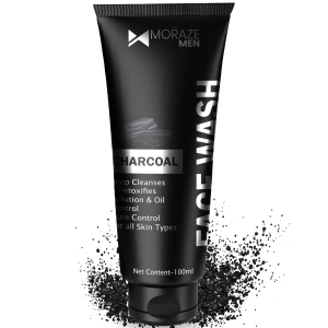 Men Activated Charcoal Face Wash - 100ML BM