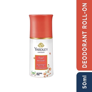 Yardley London Royal Bouquet Deodorant Roll On Alcohol Free 50 Ml