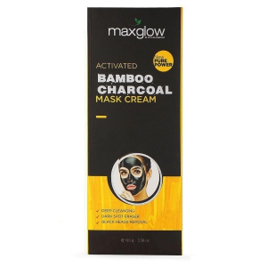 maxglow-activated-bamboo-charcoal-mask-cream-face-peel-masks-100-gm