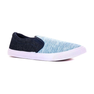 Khadims - Blue Mens Slip-on Shoes - None