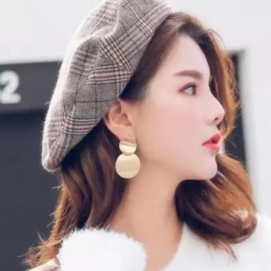 Golden Earrings | Korean Earrings