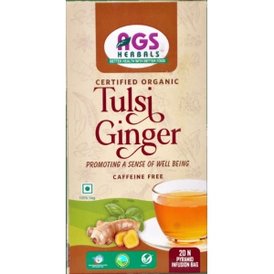 Tulsi Ginger Tea Pyramid Tea Bags