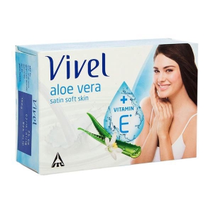 Vivel Aloe Vera Satin Soft Skin Soap 100 Gms