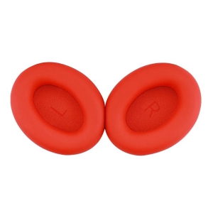 1 Pair For 1MORE SonoFlow Wireless Bluetooth Headphone Earpad Silicone Sleeve Soft Cushion-Red
