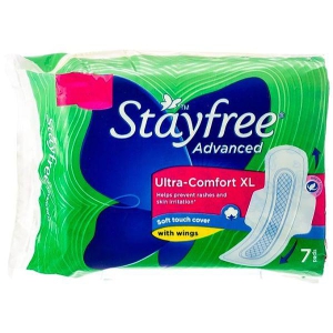 Stayfree Advanced Ultra Comfort Xl 7 Pcs