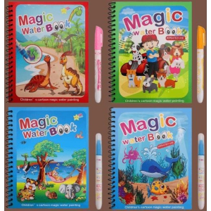 Reusable Magic Water Painting Book