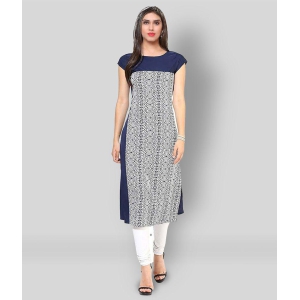 brothers-deal-multicolor-crepe-womens-straight-kurti-m