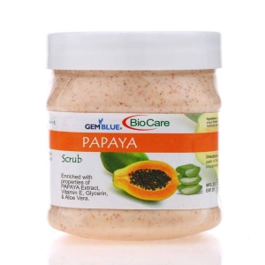 Glueblue Biocare Papaya Face And Body Scrub 500Ml