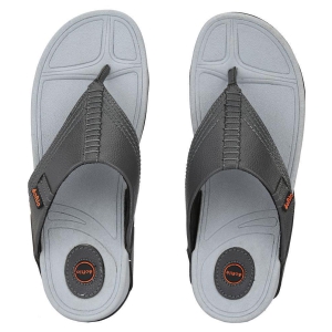 softio - Gray Mens Thong Flip Flop - None