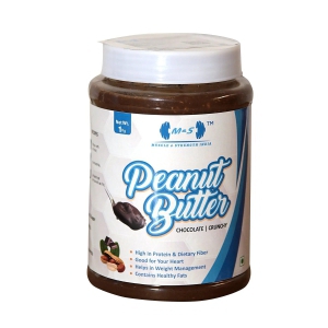 Muscle & Strength India Peanut Butter-Chocolate Crunchy