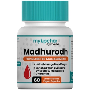 myUpchar Ayurveda Madhurodh Capsule- Diabetes Management Capsule - 60 Capsules