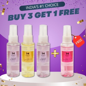 #1 Luxury Body Mist Fragrances- Pack of 4.