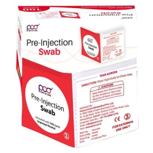 POCT Pre-Injection Swab Expiry March 2024