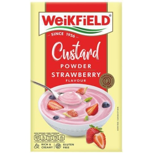 Weikfield Custard Powder Strawberry Flavour 75G