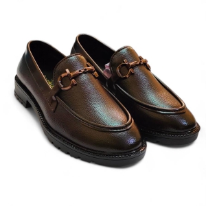 Styled Feet Brown Loafer for men-8